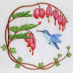 Hummingbirds & Flowers 2 04(Lg) machine embroidery designs