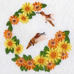 Hummingbirds & Flowers 2 08(Sm) machine embroidery designs