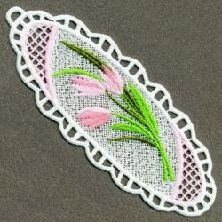 FSL Floral Bookmarks 2 04 machine embroidery designs
