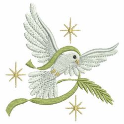 Flying Doves machine embroidery designs