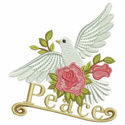 Flying Doves 03 machine embroidery designs