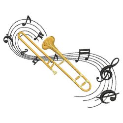 Music Notes 2 04(Sm) machine embroidery designs
