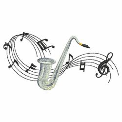 Music Notes 2 06(Lg) machine embroidery designs