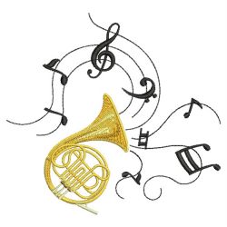 Music Notes 2 10(Lg) machine embroidery designs