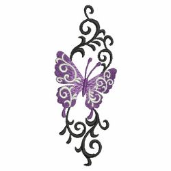 Butterfly Scroll 04(Sm) machine embroidery designs