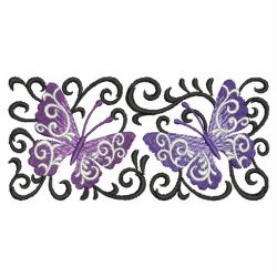Butterfly Scroll 06(Md) machine embroidery designs
