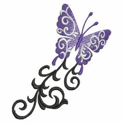 Butterfly Scroll 10(Md) machine embroidery designs