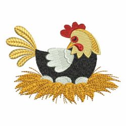 Funky Chickens 02 machine embroidery designs