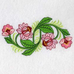 Jacobean Flowers 10 machine embroidery designs