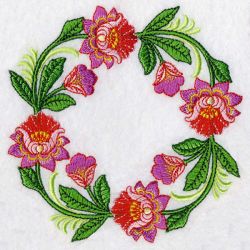 Jacobean Flowers 12