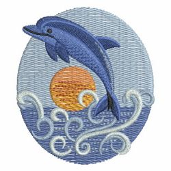 Cute Dolphins 3 01 machine embroidery designs