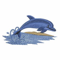 Cute Dolphins 3 02 machine embroidery designs