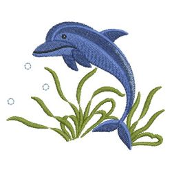 Cute Dolphins 3 06 machine embroidery designs
