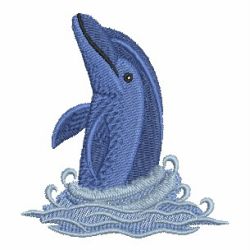 Cute Dolphins 3 08 machine embroidery designs