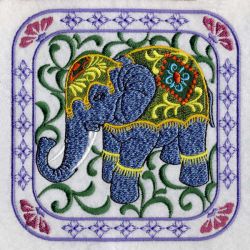 Indian Elephants 3 06(Lg) machine embroidery designs