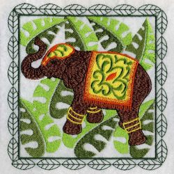 Indian Elephants 3 07(Sm) machine embroidery designs