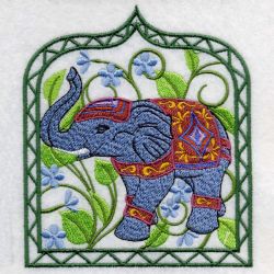 Indian Elephants 3 08(Sm) machine embroidery designs