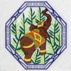Indian Elephants 3 10(Sm) machine embroidery designs