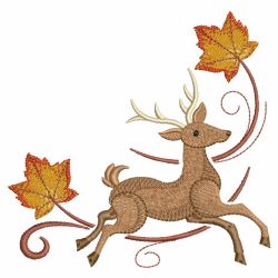 Autumn Reindeer 01(Lg) machine embroidery designs