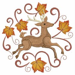 Autumn Reindeer 05(Lg) machine embroidery designs