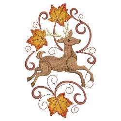 Autumn Reindeer 06(Lg) machine embroidery designs