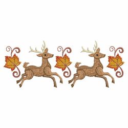 Autumn Reindeer 09(Lg) machine embroidery designs