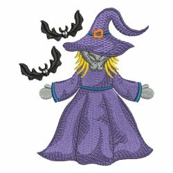 Halloween Witches 06 machine embroidery designs