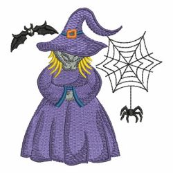 Halloween Witches 08 machine embroidery designs