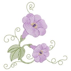 Vintage Morning Glory 02(Sm) machine embroidery designs