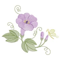 Vintage Morning Glory 03(Sm) machine embroidery designs