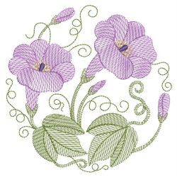 Vintage Morning Glory 10(Lg) machine embroidery designs
