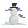 Snowman And Bluebirds 06(Sm)