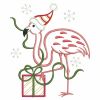 Vintage Christmas Flamingo 02(Lg)