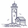 Bluework Lighthouses 10(Sm)