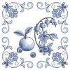 Blue Jacobean Fruits 10(Lg)