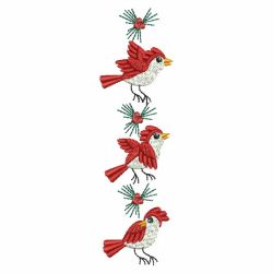 Heirloom Cardinal Decor 02(Md) machine embroidery designs