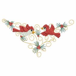 Heirloom Cardinal Decor 08(Sm) machine embroidery designs
