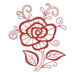 Redwork Roses 10(Sm) machine embroidery designs