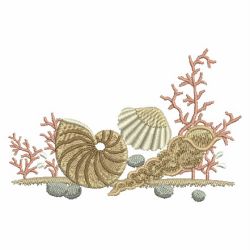 Seashells 2 02 machine embroidery designs