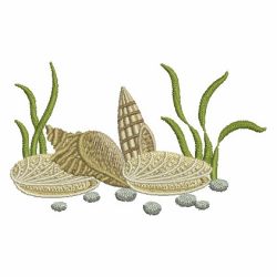 Seashells 2 03 machine embroidery designs