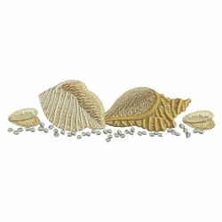 Seashells 2 06 machine embroidery designs