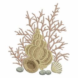 Seashells 2 09 machine embroidery designs