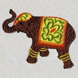 Indian Elephants 4 07 machine embroidery designs