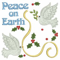 Peace Doves 02(Md) machine embroidery designs