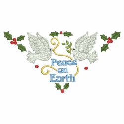 Peace Doves 05(Md) machine embroidery designs