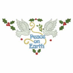 Peace Doves 05(Md) machine embroidery designs