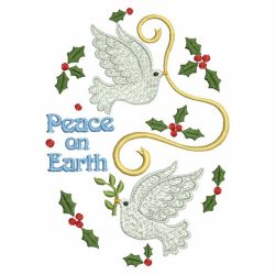 Peace Doves 06(Md) machine embroidery designs