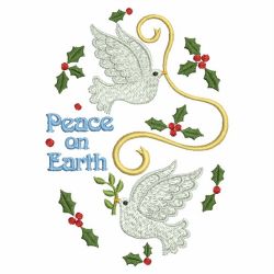 Peace Doves 06(Sm) machine embroidery designs