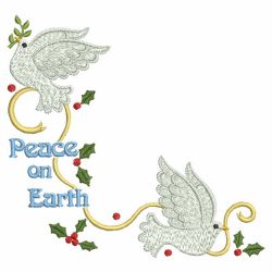 Peace Doves 09(Lg) machine embroidery designs