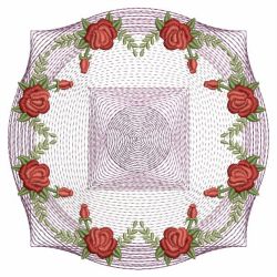 Roses Enticement Quilt 04(Sm) machine embroidery designs